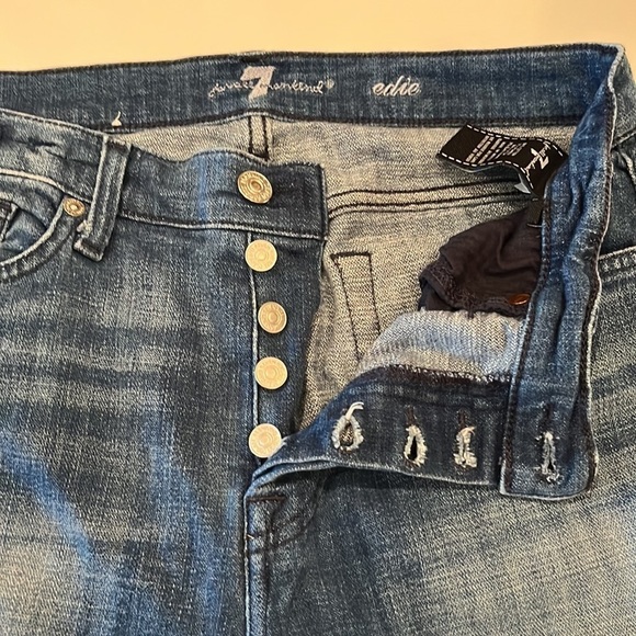 7 For All Mankind Edie High Rise Ankle Size 29 - Picture 16 of 16